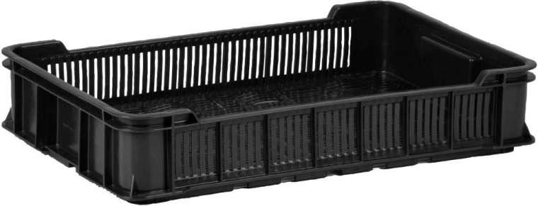 Manipulatie kunststof krat 10 kg laag