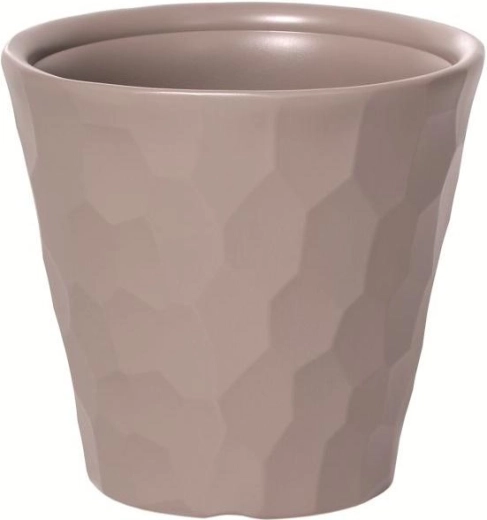 Bloempot Rocka beige 35 cm