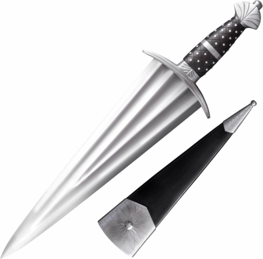 Cold Steel cinquedea verzamelzwaard 36,8 cm, palissanderhout en leren schede