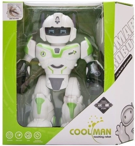 Interactieve robot met geluiden, beweging en lichteffecten - 1 stuk