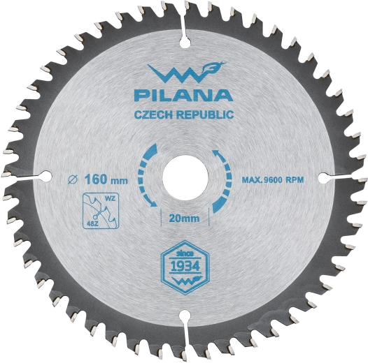 Zaagblad PILANA SK 5255 WZ 160 mm, 48 tanden