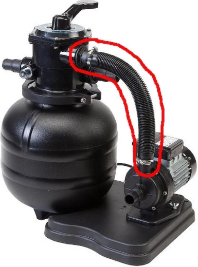 Verbindingsslang voor BlackStar- en ProfiStar-filters 38 cm
