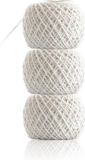 Katoenen touw wit – set van 3 stuks