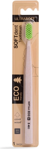 Softdent eco friendly tandenborstel ultra soft