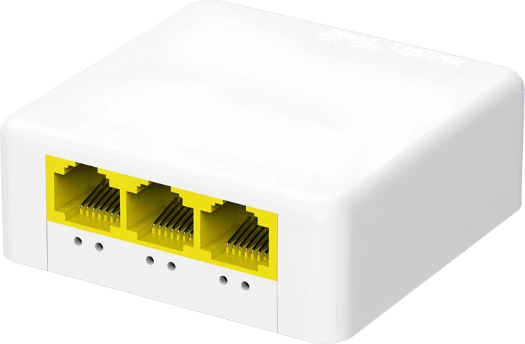 Renew Force gigabit PoE-extender 1× PoE IN / 4× PoE OUT - 1 stuk