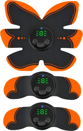 Renew Force elektrostimulator van spieren EMS voor buik, armen en benen