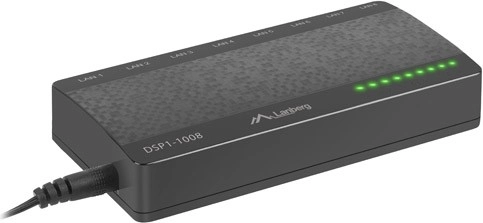 Lanberg gigabit desktop switch 8× RJ-45