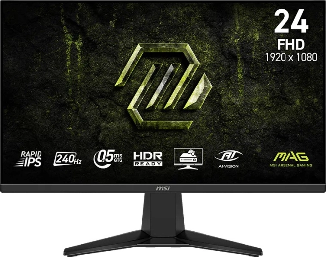 Monitor 23,8" MAG 245F, LED, Full HD, 240 Hz, zwart