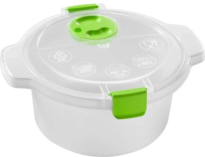 Kunststof magnetrondoos met deksel 0,8 l HEIDRUN