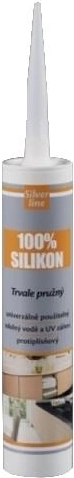 Universele siliconen 100% acetaat 280 ml SILVER LINE
