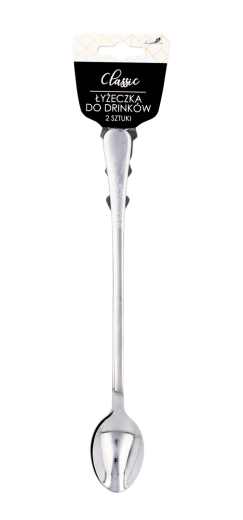 Set barmansroerlepels Classic, 20,5 cm, roestvrij staal, 2 stuks