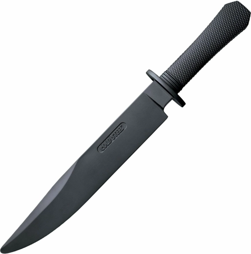 Cold Steel Rubber Training Laredo Bowie rubberen trainingsmes 26,6 cm, zwart, Santoprene