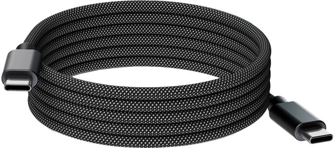Choetech magnetische USB‑C naar USB‑C kabel 240 W PD, 1,2 m, zwart