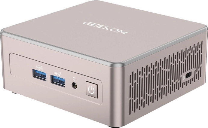 GEEKOM Mini PC A5 met Ryzen 7 5825U, 16GB RAM, 512GB SSD en Windows 11 Pro