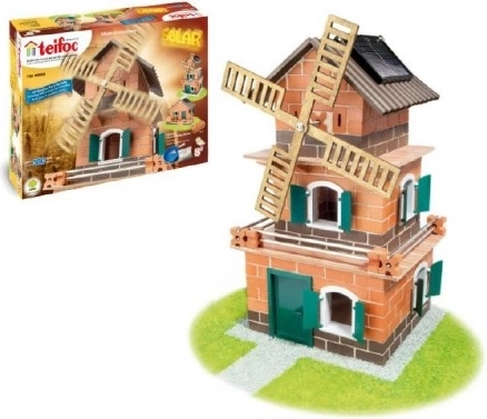 Bouwset Teifoc Molen met zonne-energie