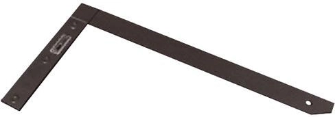 Stalen metselaarswinkelhaak 700 × 300 mm