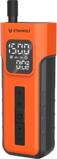 Draagbare autocompressor Etenwolf C2 met 4000 mAh-accu