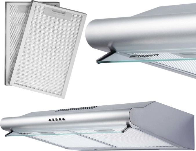 Onderbouw afzuigkap 60 cm Berdsen BE-10A Inox