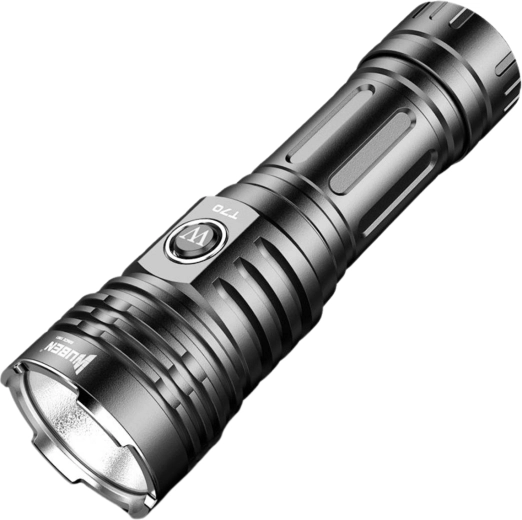 Wuben T70 tactische hoofdlamp 4200 lm, zwart