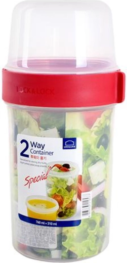 Voedseldoos LOCK&LOCK 2-in-1 1070 ml (760 + 310 ml)
