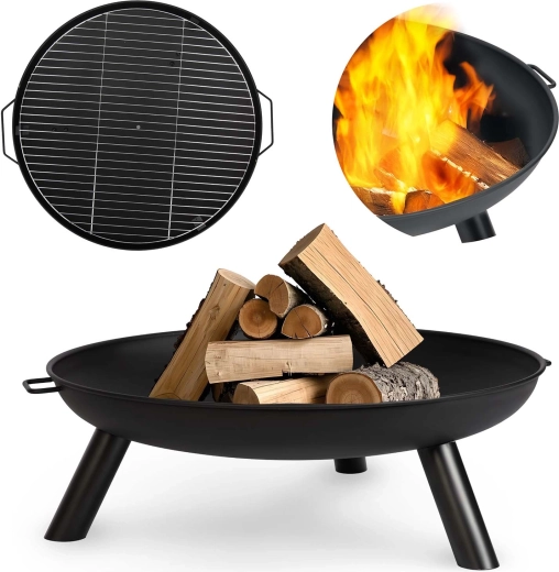 Tuinvuurplaats met rooster 60 cm BERDSEN