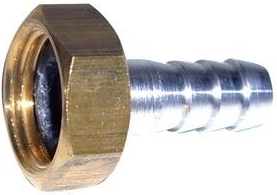 Slangaansluiting 1/2" – 1/2"