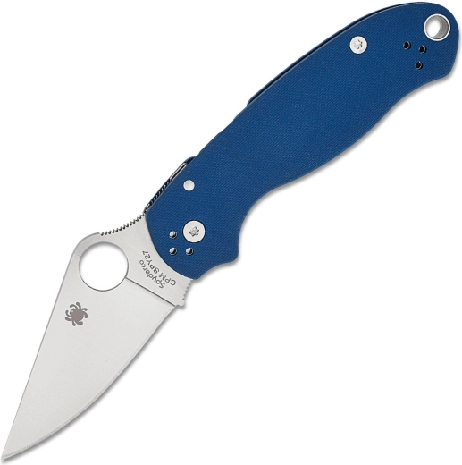 Spyderco Para 3 Cobalt Blue inklapbaar zakmes