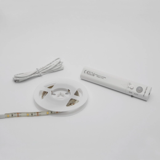 LED-strip met bewegingssensor op batterijen