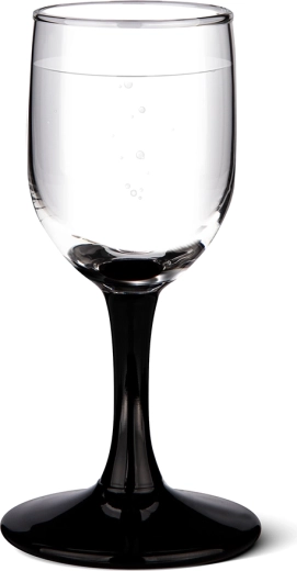 Set Onyx shotglaasjes voor wodka 35 ml (6 stuks)