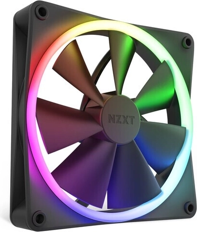 Ventilator NZXT F140 RGB 140mm zwart