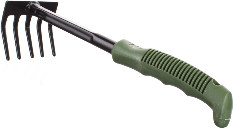 Handhark met 5 tanden en ergonomische handgreep 28 cm