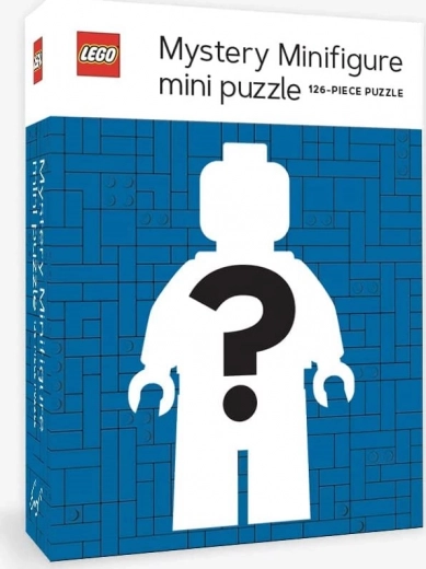 Puzzel LEGO geheime minifiguur 126 stukjes – Blauw
