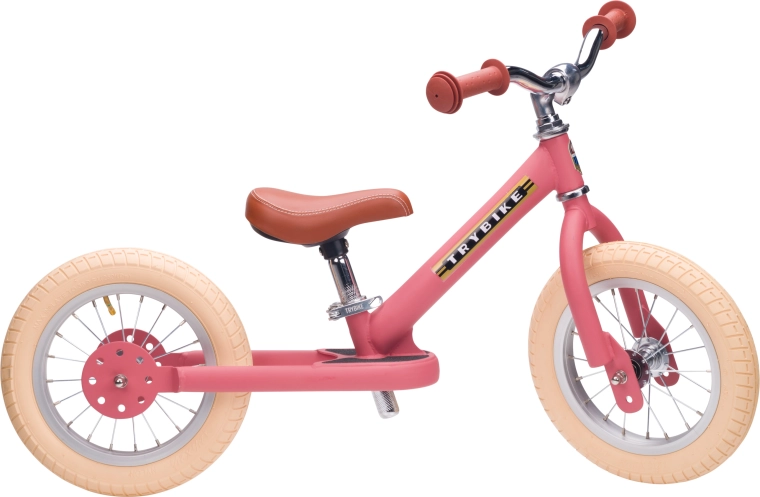 Roze kinderloopfiets Trybike