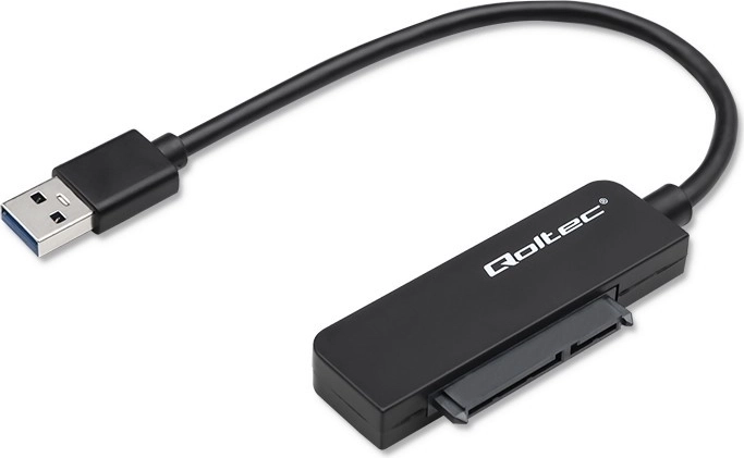 SATA-adapter voor 2,5" SSD/HDD met USB‑C en snelheid tot 5 Gb/s – USB 3.0