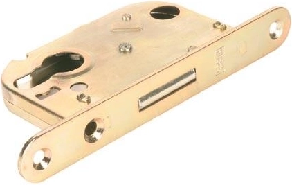 Insteek nachtschuif cilinderslot K132, wit zink