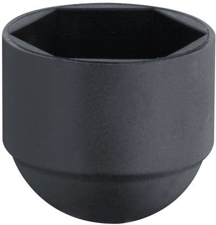 Kapdop voor schroef en moer M10/17, zwart (100 stuks)