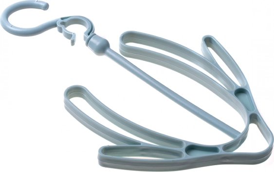 Rek voor het drogen van schoenen - blauw