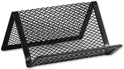 Metalen visitekaarthouder Concorde, zwart