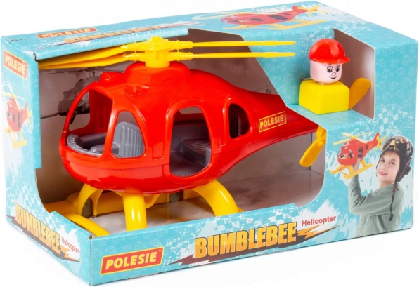 Helikopter Hummel speelgoed POLESIE – Rood-geel
