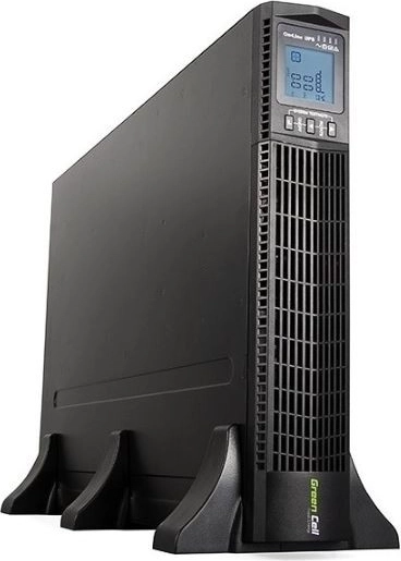 Rack-UPS noodstroomvoorziening Green Cell RTII 1000VA 900W met LCD