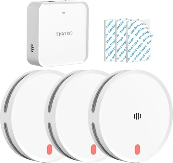 Meross slimme Wi‑Fi rookmelder