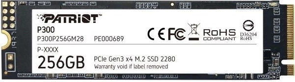 SSD-schijf P300 256GB M.2 PCIe
