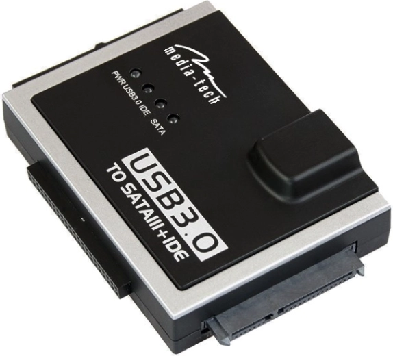 USB 3.0 adapter SATA/IDE naar USB Media-Tech MT5100