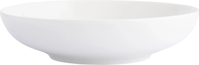 Diep porseleinen bord Bella new 20 cm 900 ml crème