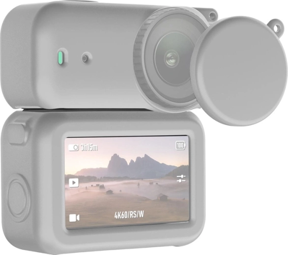 Siliconen beschermhoes Puluz voor DJI Osmo Nano – grijs