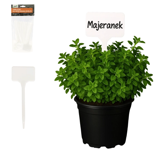 Plastic plantenlabels, set van 30 stuks