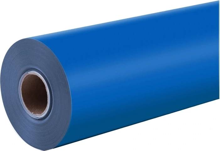 Zelfklevende matte folie HTVRONT blauw 30,5 × 180 cm