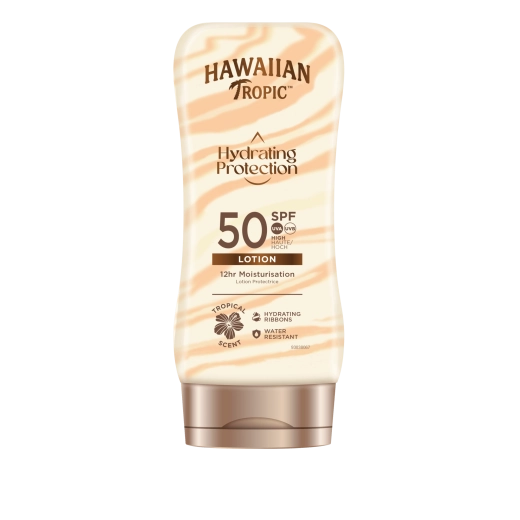 Hawaiian Tropic hydraterende zonnebrandmelk SPF 50 180 ml