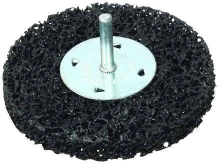 Nylon schuurborstel met schacht 65 mm