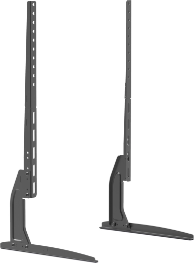 Universele tafelstandaard voor tv zwart 71 × 35 cm